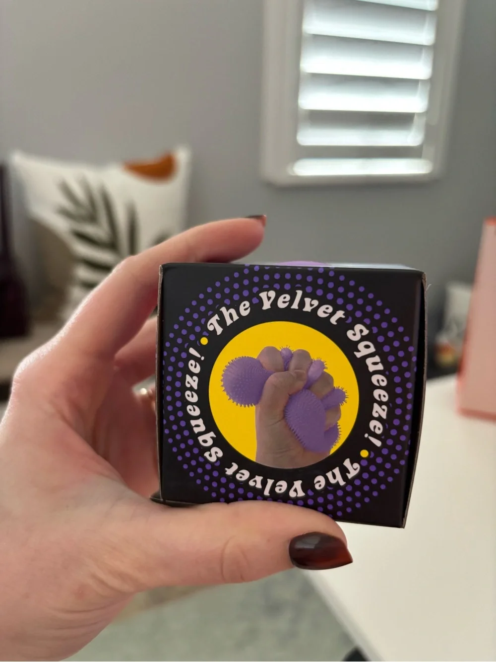 Schylling purple fuzz